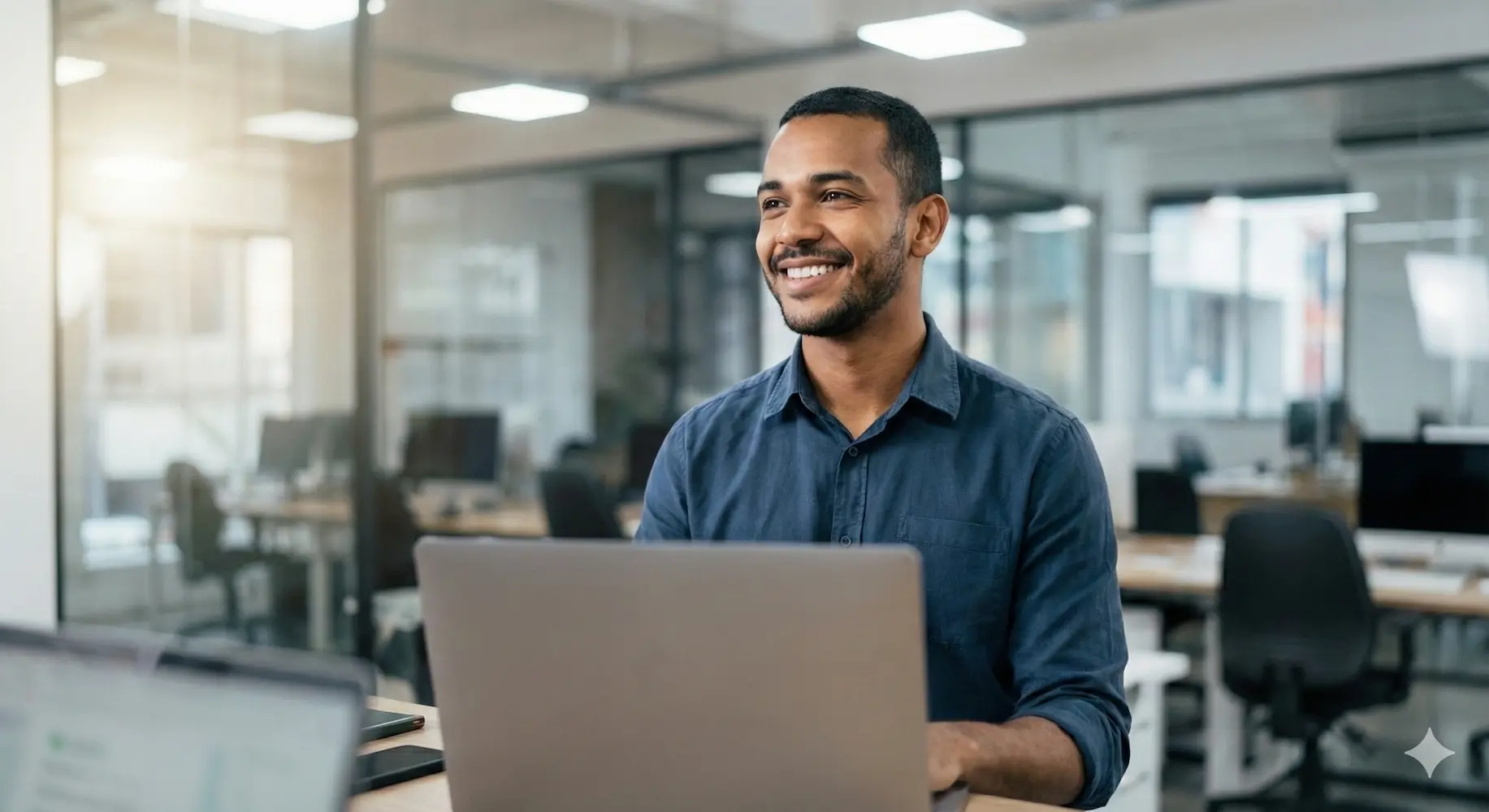 Trabalhador Brasileiro Confiante